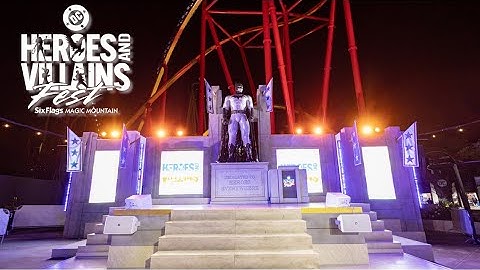 Six Flags Magic Mountain: Heroes and Villains Fest 2025
