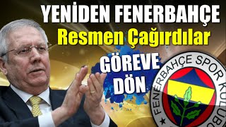 Aziz Yıldırım Resmen Çağrıldı Tekrar Fenerbahçeye