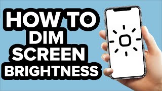 How to Dim the Brightness of your Screen (2022) screenshot 2