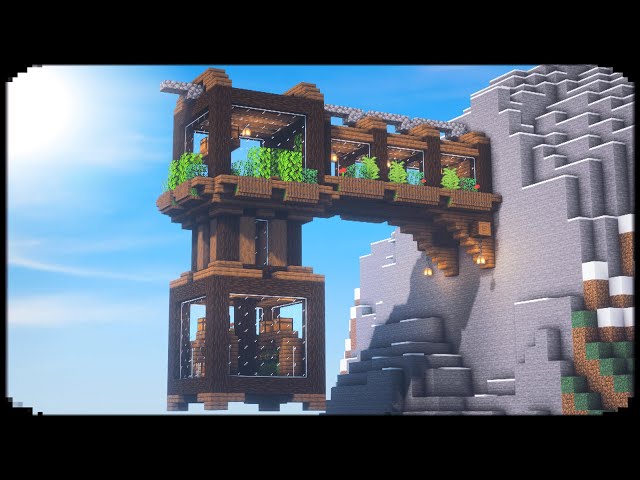 How To Build A Minecraft Mountain House In 7 Steps 1024x614