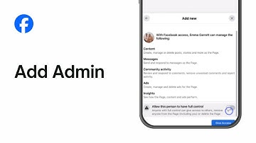How To Add Admin On Facebook Page - Full Guide