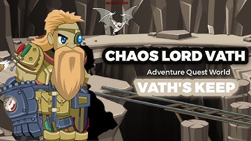 CHAOS LORD VATH : DWARF PRISON (AQW Story Mode : The 13 Lords of Chaos FULL WALKTHROUGH)