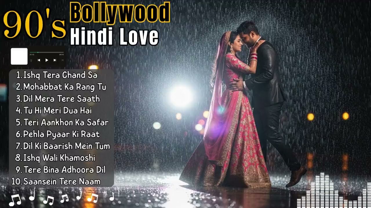 Golden 90s Hindi Love Songs Timeless Bollywood Romance Playlist