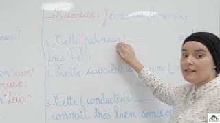 cours de français 3ème année primaire le féminin des noms en teur - eur