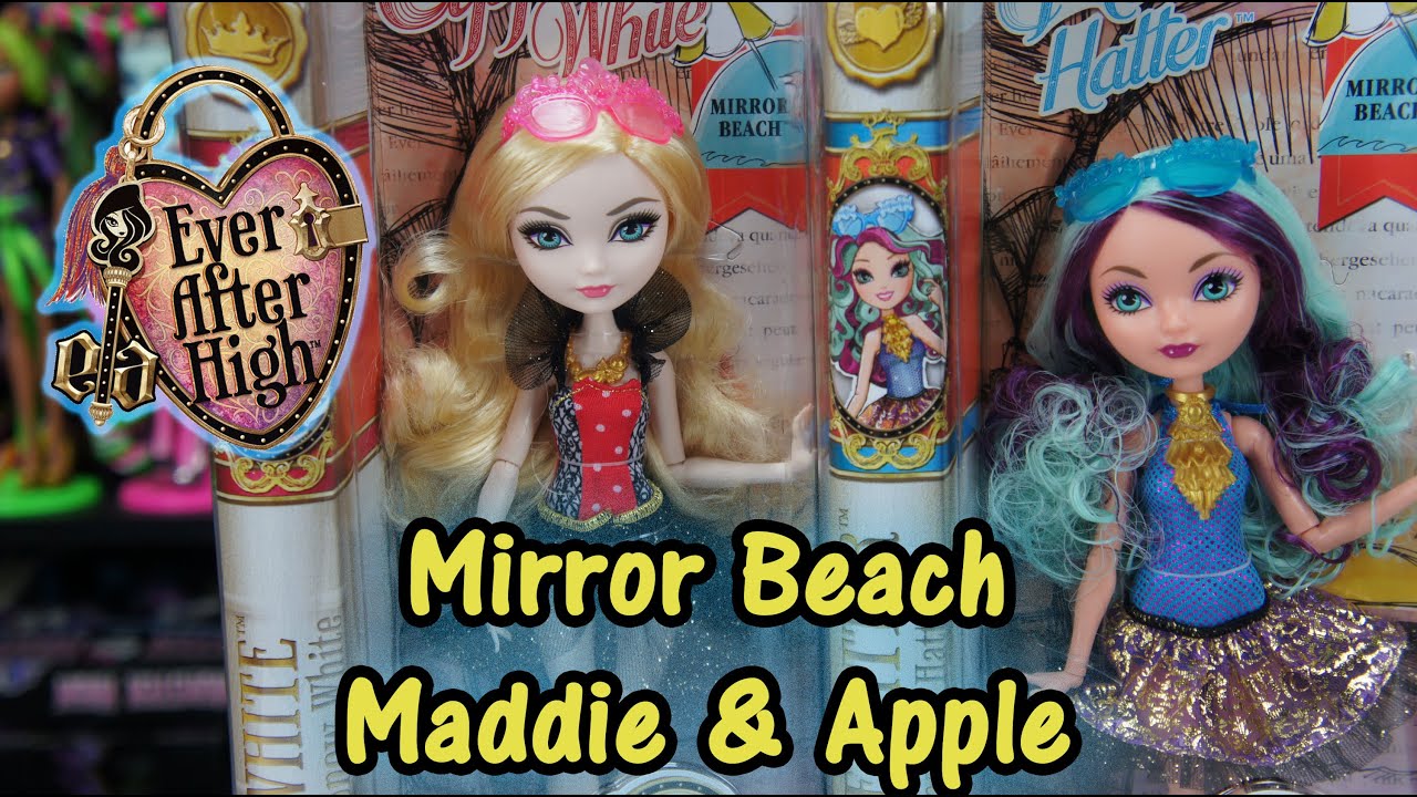 Ever After High APPLE WHITE Mirror Beach Doll