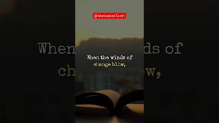 When The Winds Of Change Blow