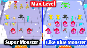 Super Merge Synthesis - Max Level Like Merge Master Blue Monster Pro Level Part 3 Android Gameplay