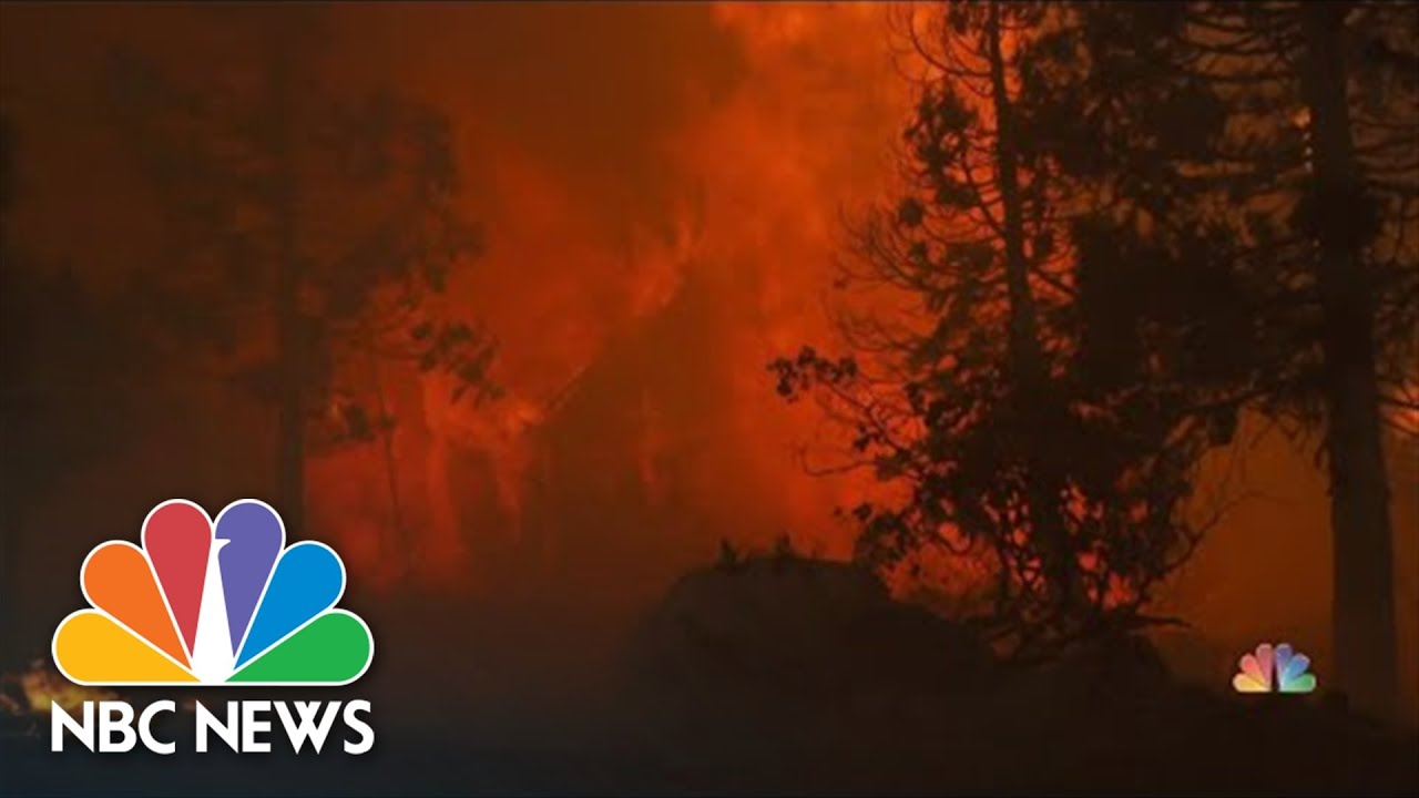 Crews Brace For Caldor Fire Flames A Few Miles From South Lake Tahoe