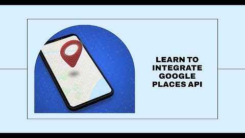 How to integrate google places api in native iOS application