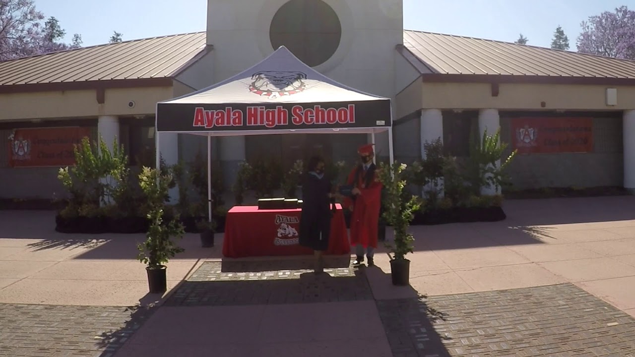 Ruben Ayala High School Class of 2020 Drive Thru Graduation YouTube