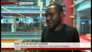 Africans react to the sacking of David Moyes