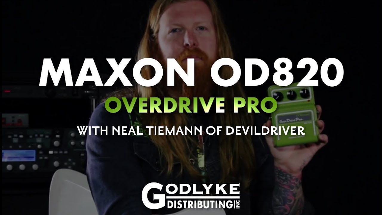 DevilDriver's Neal Tiemann and his Maxon OD820