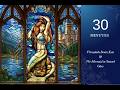 Vitraydaki DenizKızı🧜‍♀️The Mermaid in Stained Glass&amp;Su Sesi/Water Sounds #relaxingsounds#sleepmusic