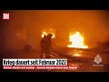 RUSSLAND: Großbrand in Sankt Petersburg – Riesen-Lagerhalle in Flammen
