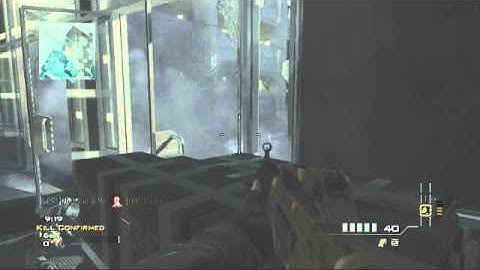 Quad with USAS 12 - MW3 game clip