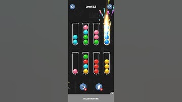 Ball Sort Puzzle Level  12      Color Ball Sort: Puzzle Game Kiwi Fun playlist