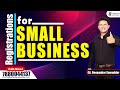 Registrations for small business  ca deepankar samaddar