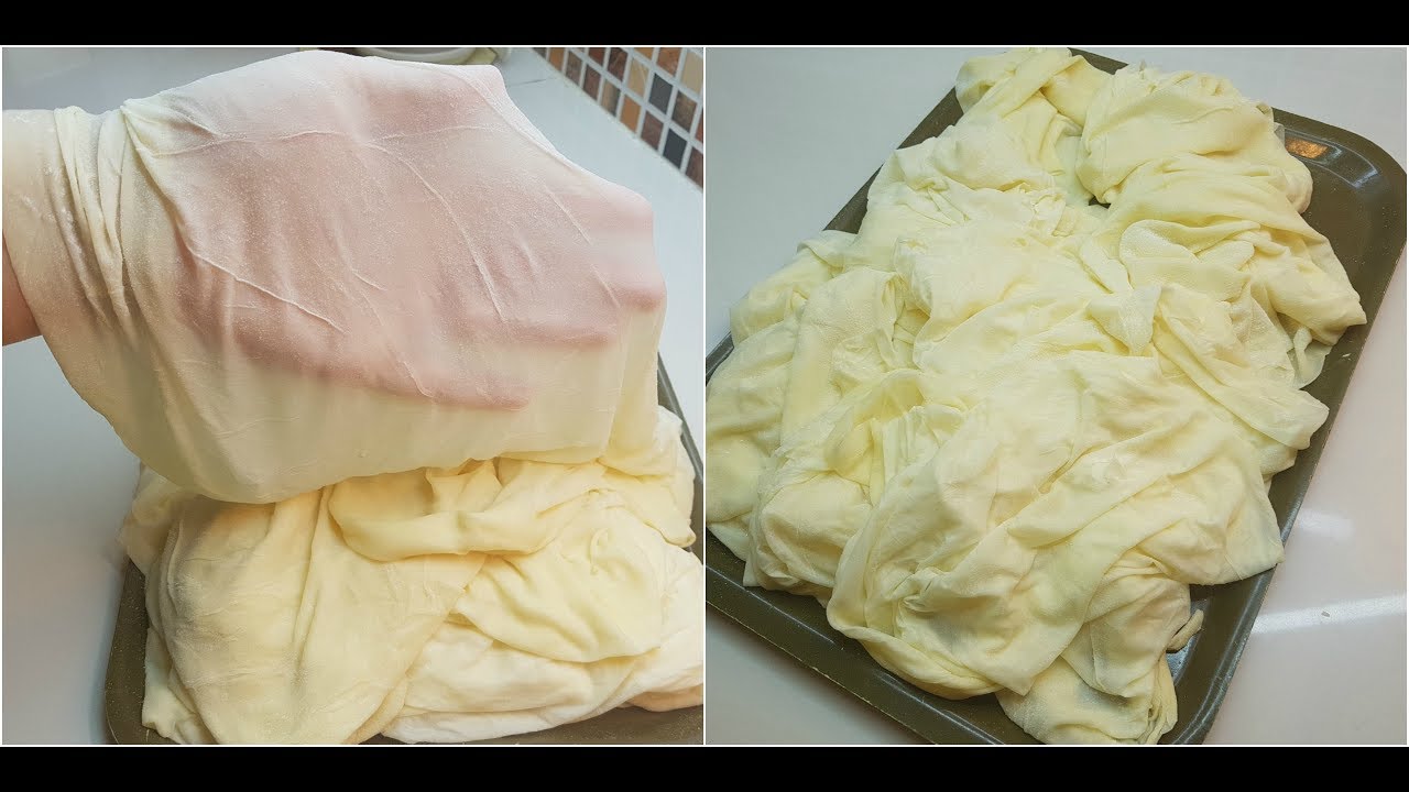 العجينة السحرية للمملحات والمعسلات بدون زبدة احسن من الجاهزة وبطريقة سهلة للاحتفاظ بها مدة طويلة