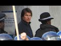 Tom cruise filming mission impossible 8 in london trafalgar square