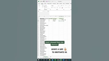 Extract Data from Messy Data in Excel || #excel #tutorial #shorts  || Lazy to Smart || L2S