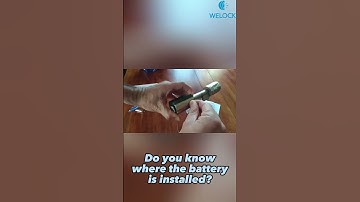 Do you know where the battery is installed? #smartlock #welock #diy