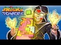 Tricky Towers  - I USE ALL MY BRAIN POWER!!! (3 Player VS)