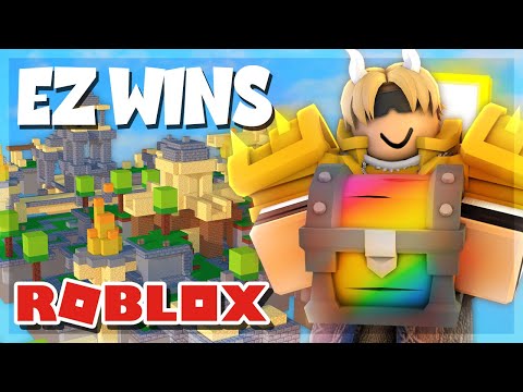 The MOST BROKEN STRATEGY For SKYWARS! Roblox Bedwars