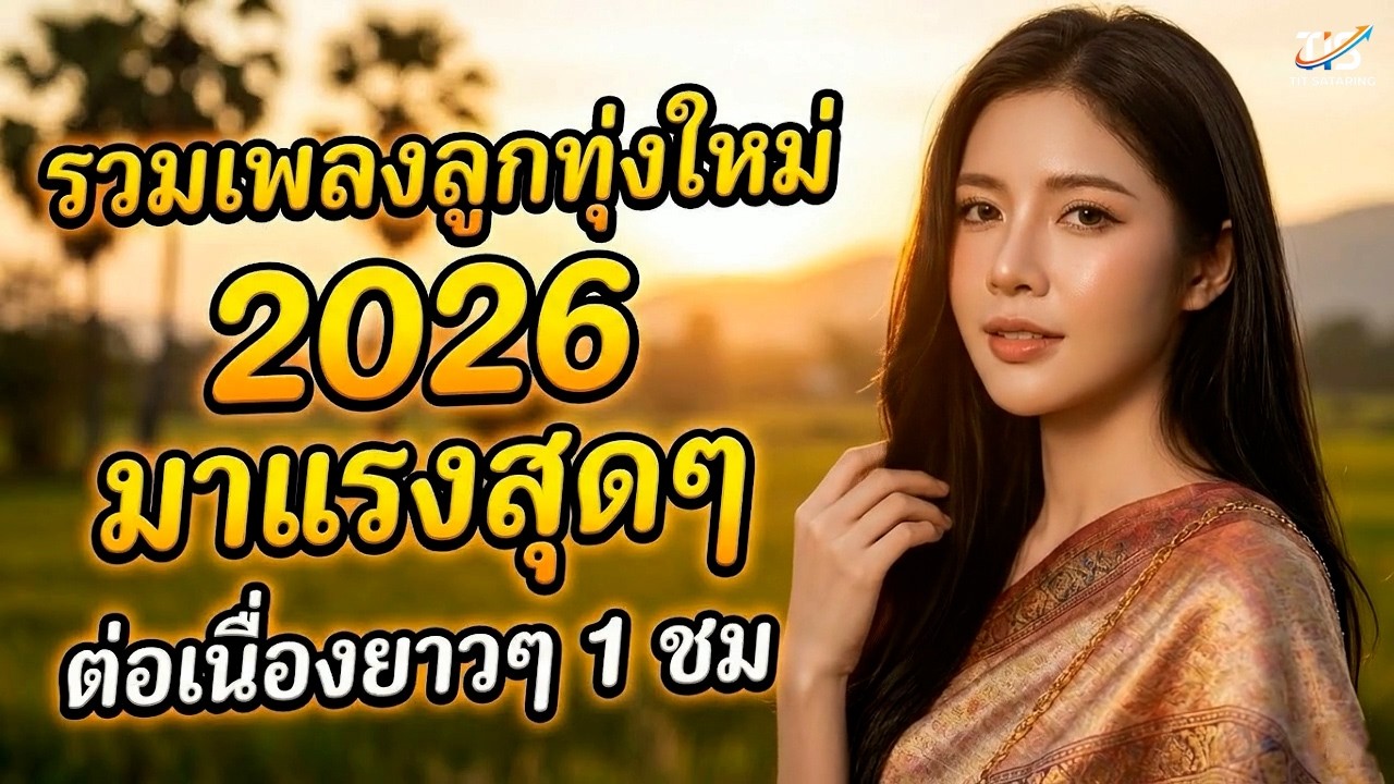 รวมเพลงลูกทุ่งมาแรง 2026 🎤 ใหม่ล่าสุด เพราะฟังสบาย 4 ชม. เต็ม