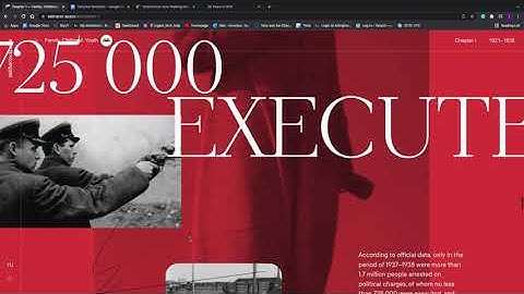 Scrollytelling Examples