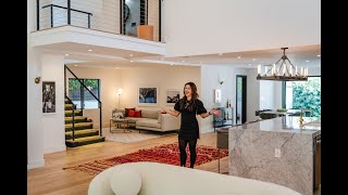Property Walkthrough Tour of Stylish Beverly Grove Home (347 N Crescent Heights Blvd)
