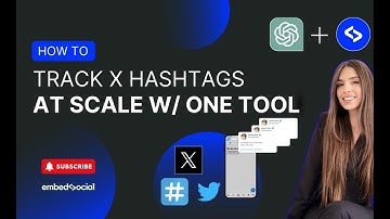 How to Track X Hashtags at Scale With One Tool