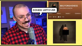 Fantano REACTS to 'BEG FORGIVENESS' by Kanye West & Ty Dolla $ign [VULTURES REACTION]