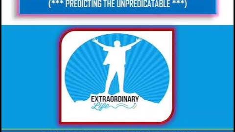 THE UNPREDICTABLE CHALLENGES IN LIFE: SERIES 12. "PREDICTING THE UNPREDICTABLE"