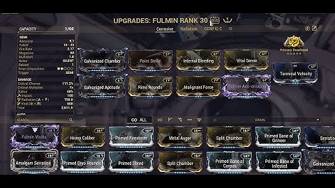 Warframe - Ready for Fulmin Prime
