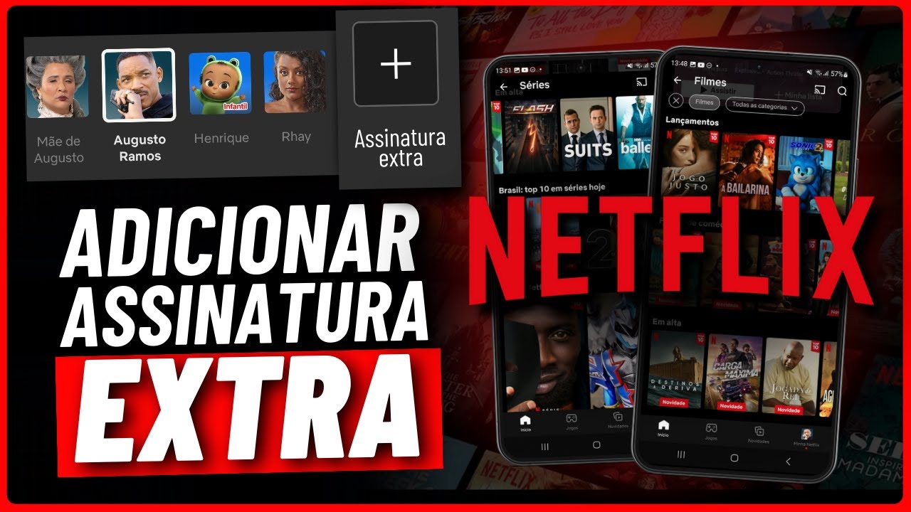 quando aparece na Netflix ativa o assinante extra para assistir