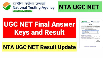 UGC NET Result 2021 | NTA UGC NET Result Update 2021 | UGC NET Final Answer Keys | UGC NET MENTOR