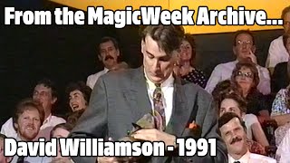 David Williamson & Rocky Raccoon - Magician - Magic Comedy Hour - 1991