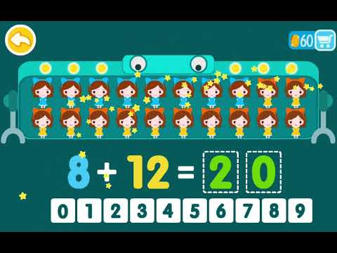 Little Panda Math Genius - Learn to count from 10 to 20 | BabyBus Games For Kids
