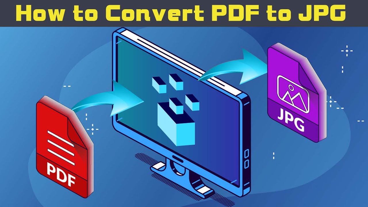 How to Convert PDF to JPG Free | Convert PDF to JPG Windows 10 - YouTube