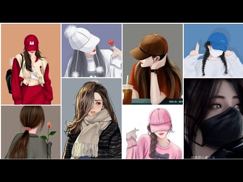 Cute cartoon girls dpz for whatsapp | cartoon girls new dpz | Cute girl dpz | best cartoon girls dpz