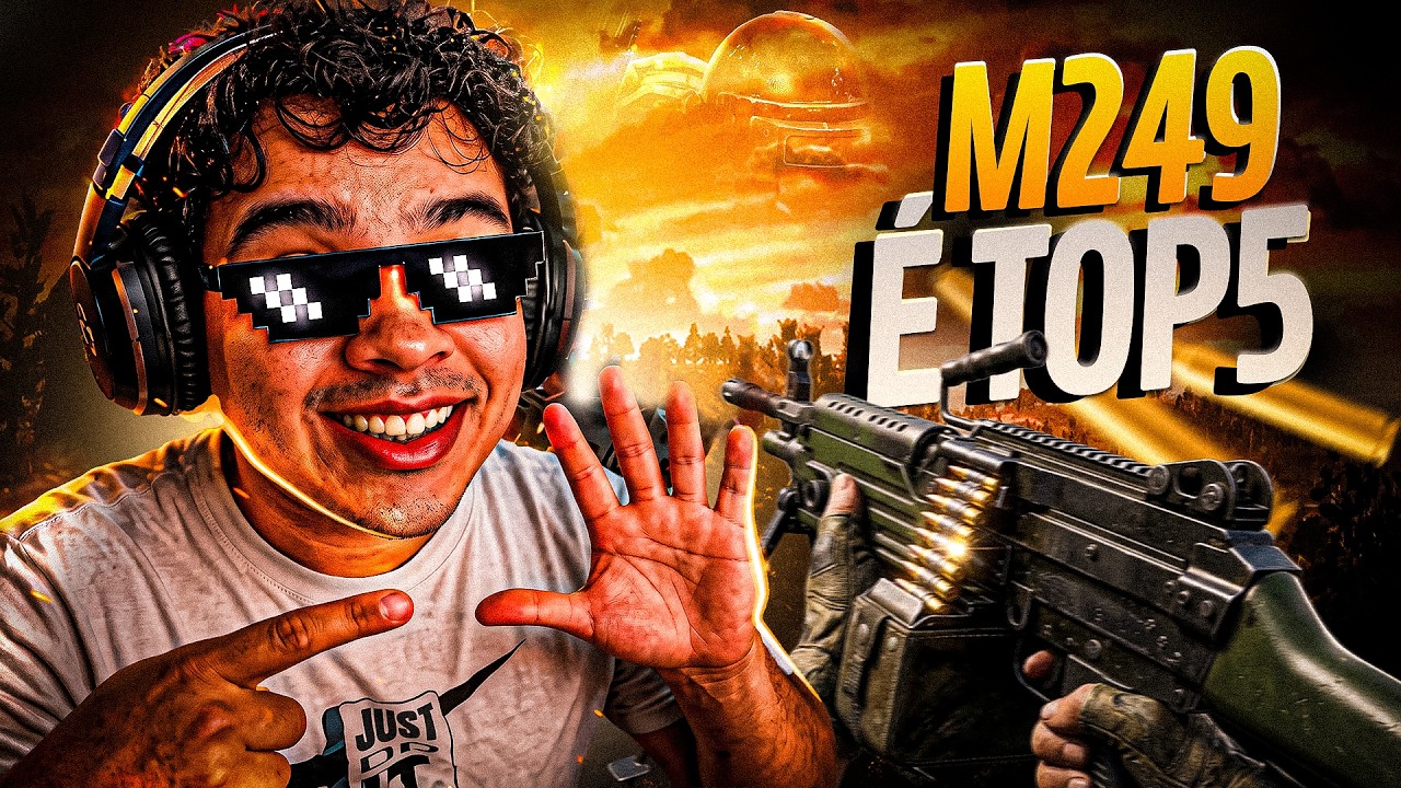 MALOKA ensina que a M249 é TOP no DUO - [PUBG]