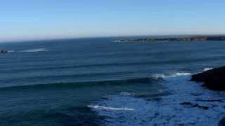 BOCA DE LA RÍA DEL EO O DE RIBADEO. PASO DE ASTURIAS A GALICIA (1) VISTA NORTE