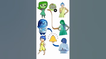 Try to Find Humanized Version for Sadness, Joy, Disgust by Inside Out ✨#insideout2 #insideout #diy