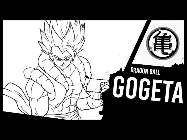 Dragon Ball Z Gogeta Coloring Pages