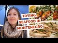 Montenegrin Food Review - Eating local seafood dishes in Kotor, Montenegro