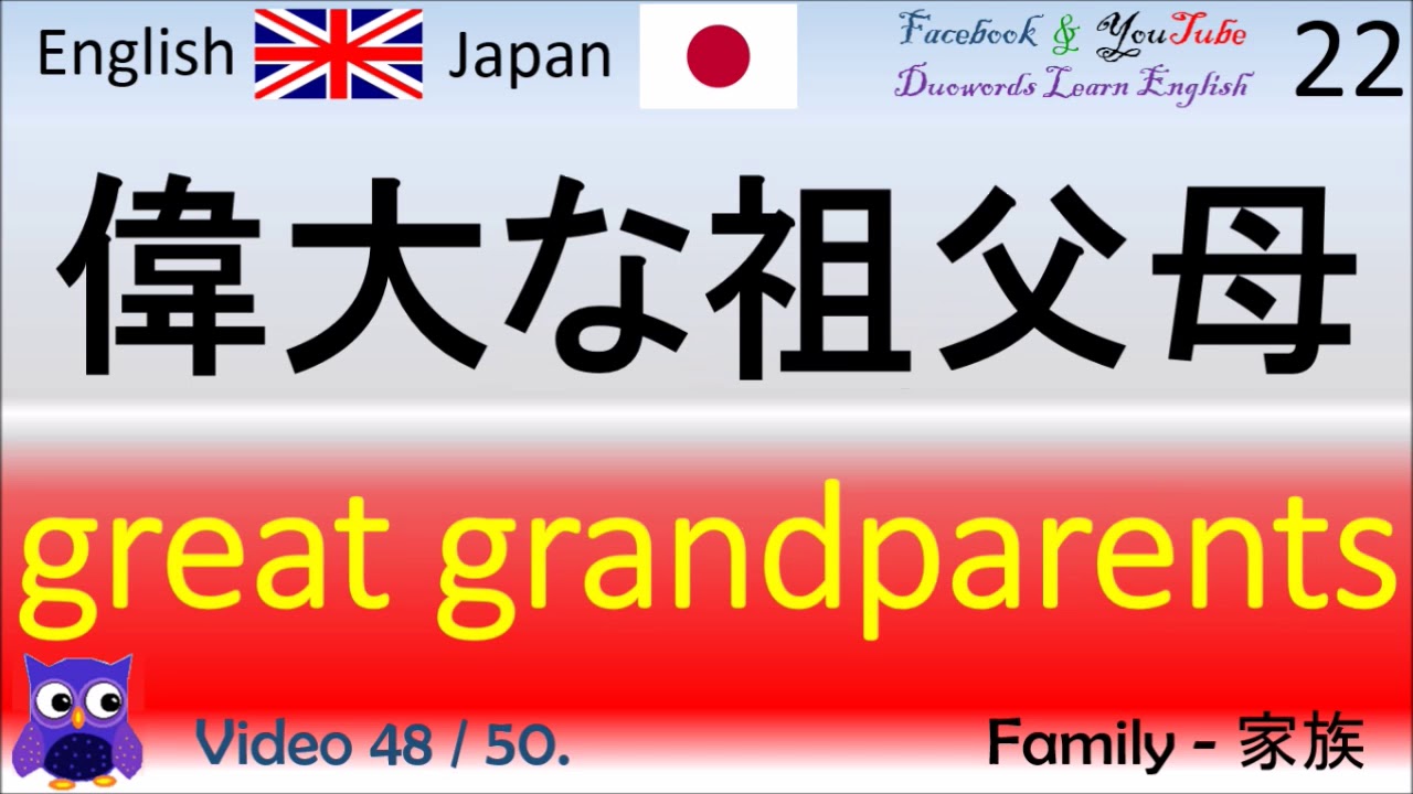 48 Family 家族 英語の単語 アンゴル言葉 英語を学ぶ アンゴル学び 英語の語彙 英語の文法 英語の流暢 英語の学習 英語教育 英語会話 語学学習 Youtube