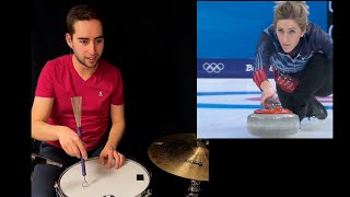 The Sounds Of Curling On Drums