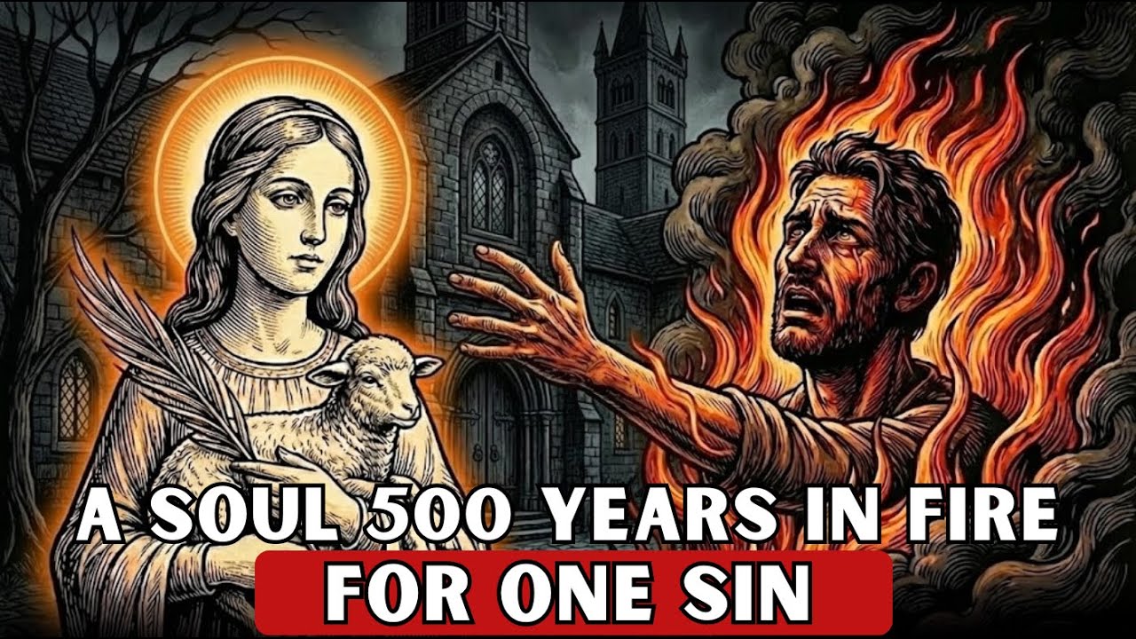 Saint Agnes Saw a Soul in Purgatory — 500 Years of Fire for One Sin