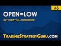 Open-Low BTST Strategy