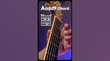 How to play the Aadd9 Chord on Guitar | Easiest Beginner Free Online Guitar Lessons